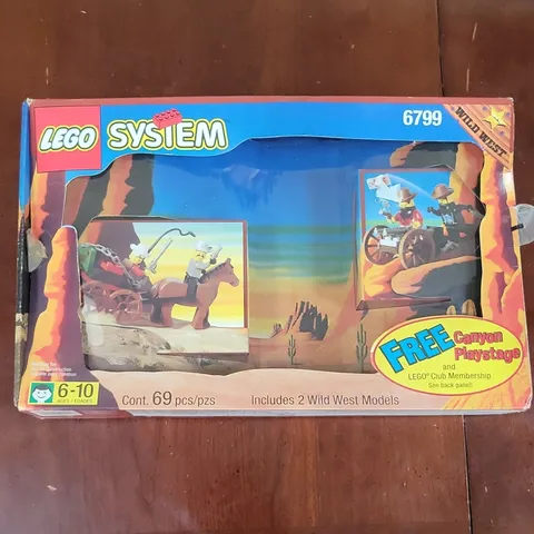 LEGO 6799 Showdown Canyon Western Wild West Cowboy Set 69 Pieces Boxed (1997)