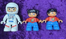 Lego Duplo Lot Astronaut Space Mission Figures Child Kids Red Spaceship Rocket