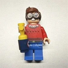 LEGO Minifigure Robin Lego Batman movie Red Sweater w shark repellent 
