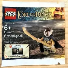 LEGO LOTR 5000202 Elrond Minifigure Polybag NEW SEALED Lord of the Rings