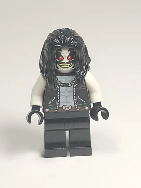 LEGO Super Heroes Lobo sh0490 Minifigure Genuine 2018 Complete Used - Excellent