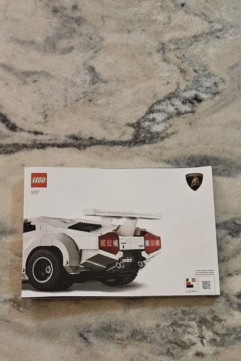 Lego 10337 Icons Lamborghini Countach Instruction Manual Only