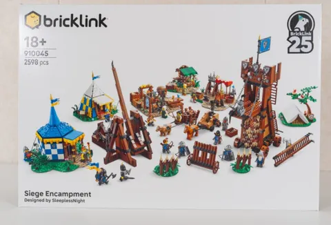 LEGO BrickLink 910047 Medieval Seaside Market Factory New Sealed Limited Set