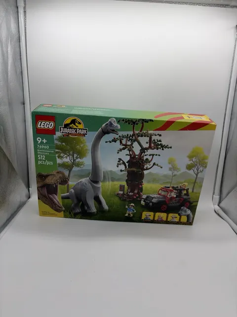 LEGO Jurassic Park 76960 Brachiosaurus Discovery 3 Minifigures 512 Pieces New