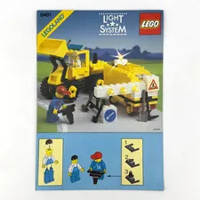 LEGO Town Construction Crew 6481 Light System - Instruction Book ONLY