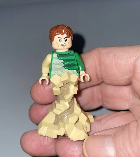 Sandman - Swirling Base - 76178 76172 - sh0685 - LEGO Spider-Man Minifigure