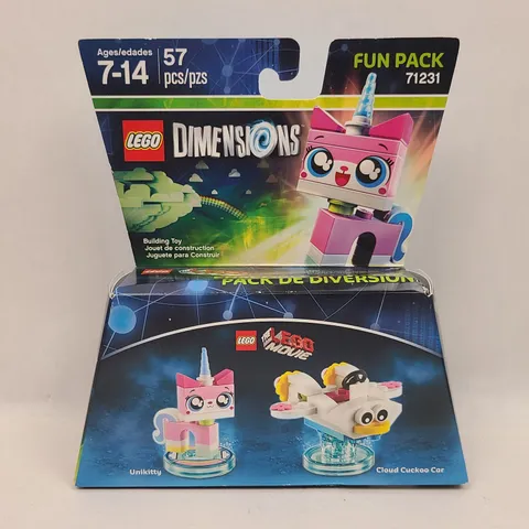 LEGO DIMENSIONS Unikitty & Cloud Cuckoo Car Fun Pack 71231 The Lego Movie 2015
