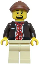 LEGO: Taxi Driver Male Hawaiian Shirt (cty1953)
