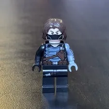 LEGO Marvel Winter Soldier Minifigure - sh181 5002943 Rare Polybag - EXCELLENT