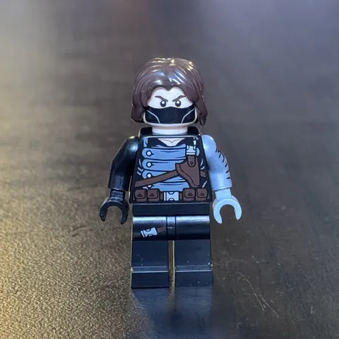 LEGO Marvel Winter Soldier Minifigure - sh181 5002943 Rare Polybag - EXCELLENT