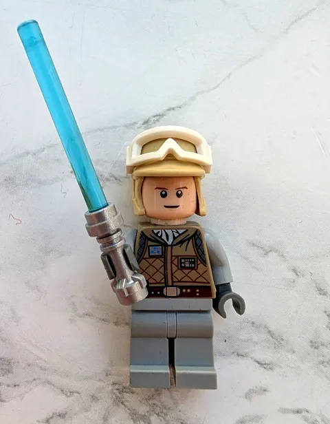 LEGO® Minifigure sw0098 - Luke Skywalker (Hoth), Star Wars (Great Condition)