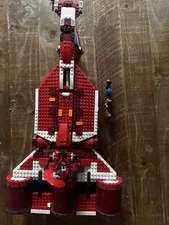 LEGO Red & White Spaceship Vehicle Build Set with 2 Minifigures