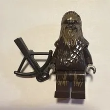 LEGO Star Wars Chewbacca Minifigure 75042 Weapon 100% authentic 