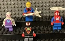 Lego Spider-Man Spidey Times 4 And his Amazing Friends Super Heroes Minifigure