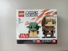 LEGO BrickHeadz Star Wars 41627 Luke Skywalker & Yoda Set 215 Pieces 2018