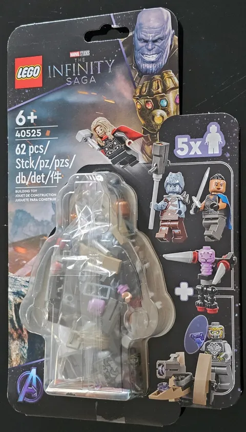 LEGO Infinity Saga Marvel 40525 Minifigure Pack. New. Sealed.