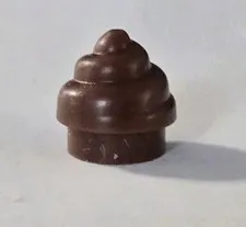 LEGO Parts - Reddish Brown Plate Round 1 x 1 Horizontal Swirl - No 53119