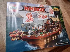 Lego Ninjago Movie 70618 Destiny's Bounty Instruction Manual No Bricks