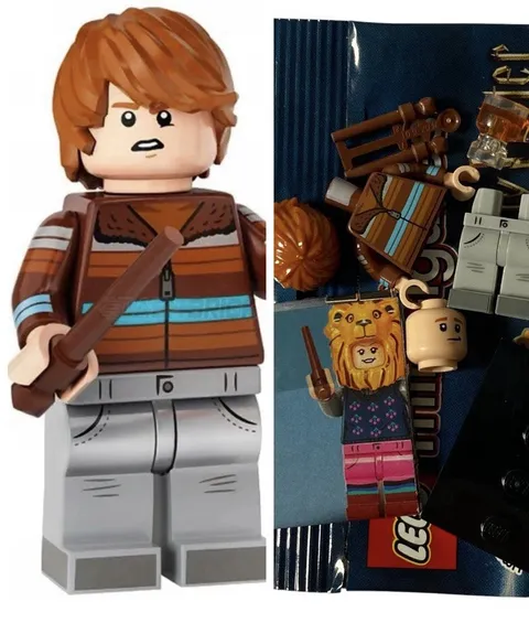 LEGO 71028 Harry Potter Series 2 #4 Ron Weasley Minifigure CMF Retired RARE Toy