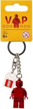 Genuine LEGO RED CHROME VIP KEYCHAIN - 2017 version - 6195777