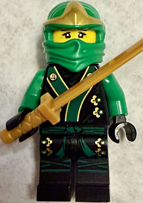 LEGO NINJAGO Lloyd Green Ninja ZX The Final Battle Minifigure njo0070