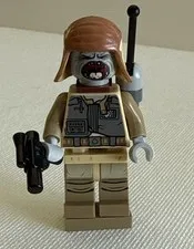 Lego Pao Minifigure Rogue One 75156 sw0798 without sticker on backpack 