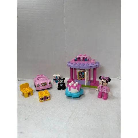 Lego Duplo Minnie's Birthday Party 10873 Complete All 21 Blocks No box/manual