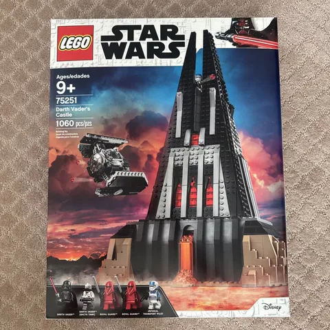 Retired Sealed in LEGO Box Lego Star Wars Darth Vader's Castle 75251