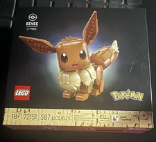 LEGO Pokémon Eevee Building Set 72151 587 Pieces Build Together 18+