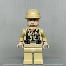LEGO Indiana Jones Raiders Lost Ark iaj006 German Soldier 3 Minifigure 7622