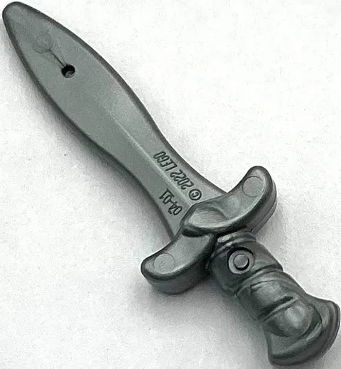 Lego New Flat Silver Minifigure Weapon Sword Small with Detailed Hilt Sting Part