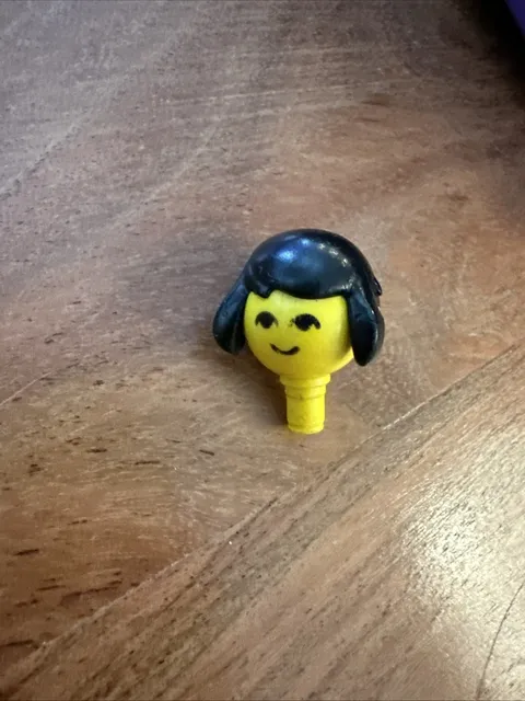 Lego Homemaker Maxifig Female Head w/ Hair Vintage 1970s