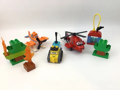 Lego Duplo 10538 Disney Planes Blade Rescue Fire Helicopter Dusty Drip