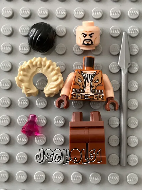 LEGO Marvel Kraven the Hunter Minifigure from set 76324 - New!