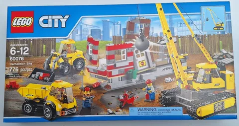 LEGO CITY 60076 DEMOLITION SITE - New, Unopened, Sealed Set