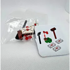 76390 Advent Calendar 2021, Harry Potter (4) - Letters, Wreath, Broom & Shovel