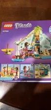LEGO Friends Beach Glamping 41700 Complete Set 380 Pieces, Box, Age 6+