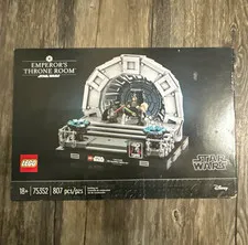 LEGO Star Wars Emperor's Throne Room Diorama 75352 Diorama Coll 807pcs 18+ 2023