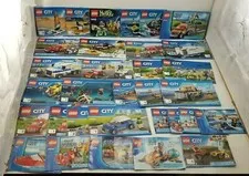 Lego Lot of 31 Instructions Manuals - 24 Sets, City, 60006, 60032, 60081, 60085