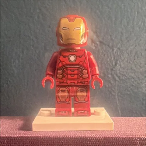 LEGO Iron Man Minifigure Red Armor with Helmet 