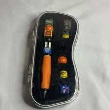 1999 Vintage LEGO Writing System Basketball Pen w/ Case - Collectible - Read