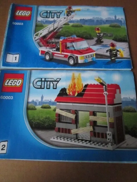 Lego City Building Instructions Instruction 60003 Parts 1 and 2, Parts 1 and 2