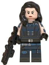 Lego Star Wars  Abnormal Custom Cara Dune  Armored Mandalorian  Minifigure New