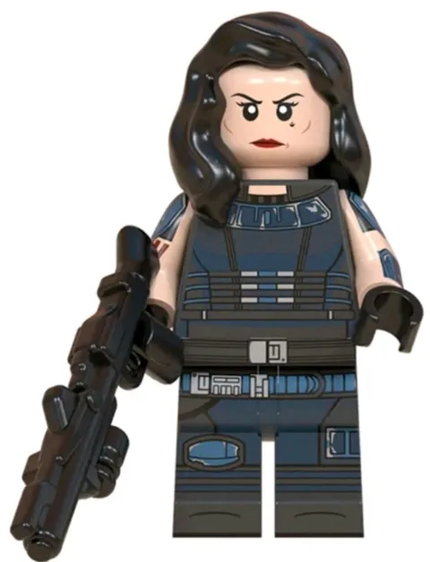 Lego Star Wars  Abnormal Custom Cara Dune  Armored Mandalorian  Minifigure New