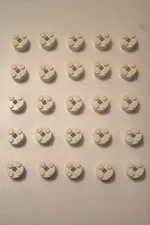 lot of 25! LEGO Roller Coaster - White Round 2x2 Bricks with Axle Holes