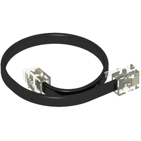 LEGO Part 55804 - Black Cable, Connector, 20cm for NXT