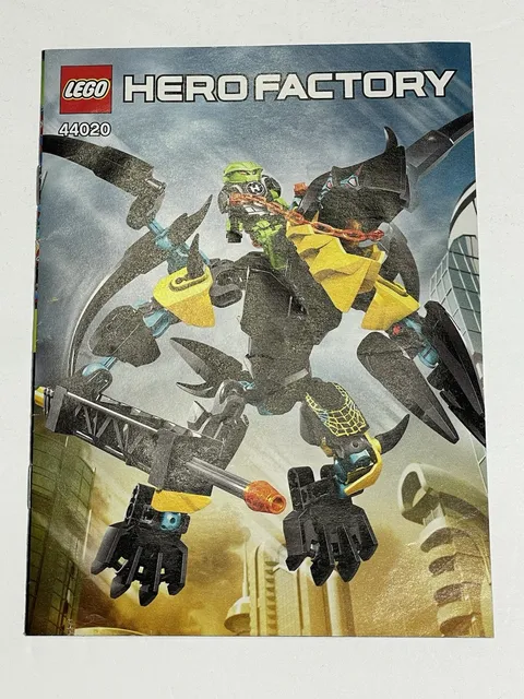 LEGO® HERO Factory FLYER Beast vs Breez Instruction Manual 44020