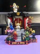 Lego NINJAGO Ninja Character Display 15th Anniversary 71866 (BUILT)