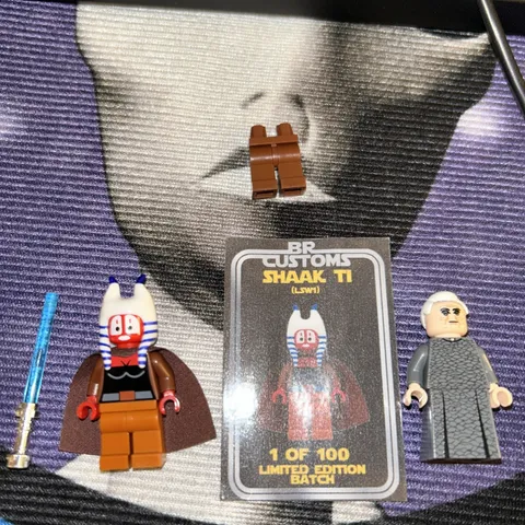LEGO STAR WARS TCS MINI LOT SHAAK TI AND CHANCELLOR PALPATINE (Read Des)