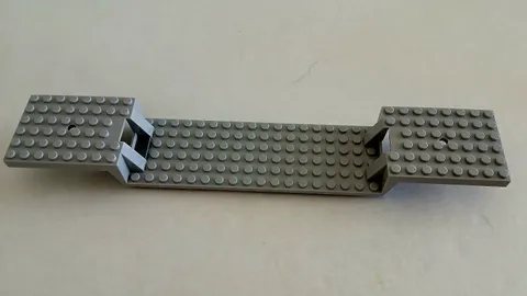 LEGO® Part 87058 / 2872 Train Vehicle Base 6 x 34, Gray, Free Shipping